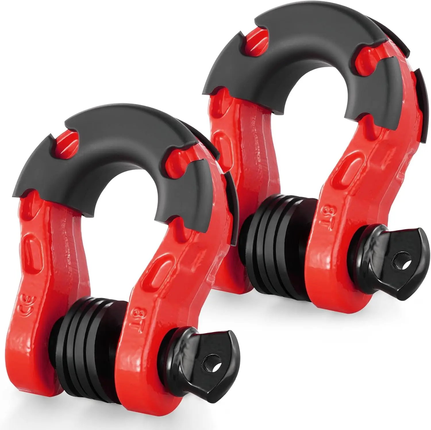 3/4" D Ring Shackle for Truck with 7/8" Screw Pin 66139 lbs Break Strength, Heavy Duty Off Road Recovery for Jeep ATV UTV
3/4" D Ring Shackle for Truck with 7/8" Screw Pin 66139 lbs Break Strength, Heavy Duty Off Road Recovery for Jeep ATV UTV