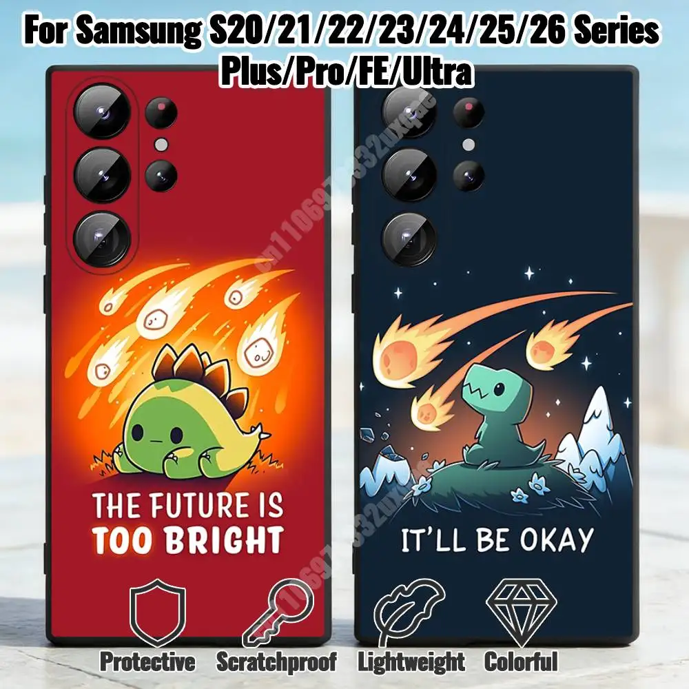 Funny Dinosaur Memes Phone Case for Samsung Galaxy S21 22 Ultra Plus S23 24 FE Lite S25 26 Shockproof Cover
Funny Dinosaur Memes Phone Case for Samsung Galaxy S21 22 Ultra Plus S23 24 FE Lite S25 26 Shockproof Cover