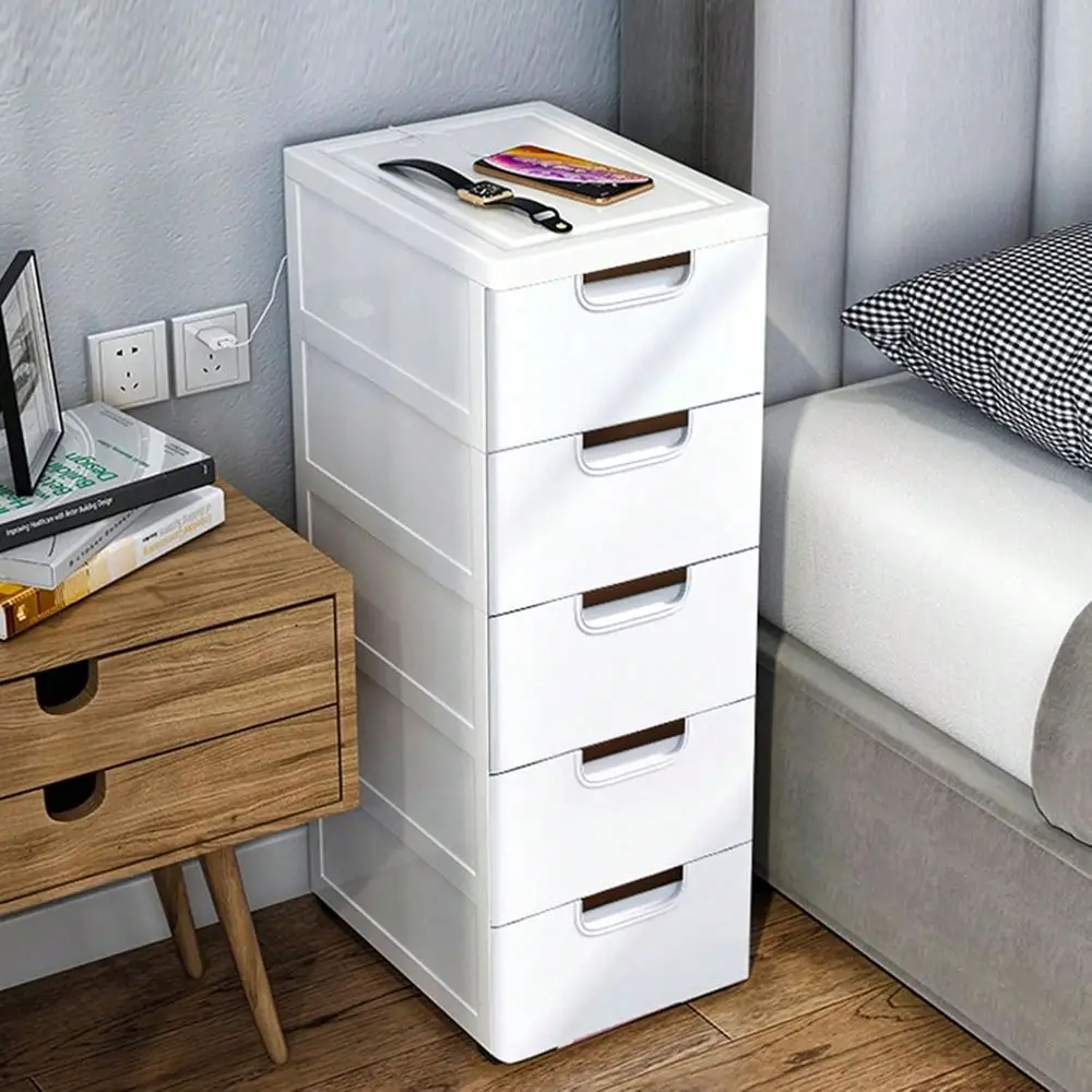 Drawers Dresser Storage Cabinet With Wheels,5 Drawer Stackable Vertical Clothes Storage Tower,Organizer Unit For Bathroom Entry
Drawers Dresser Storage Cabinet With Wheels,5 Drawer Stackable Vertical Clothes Storage Tower,Organizer Unit For Bathroom Entry