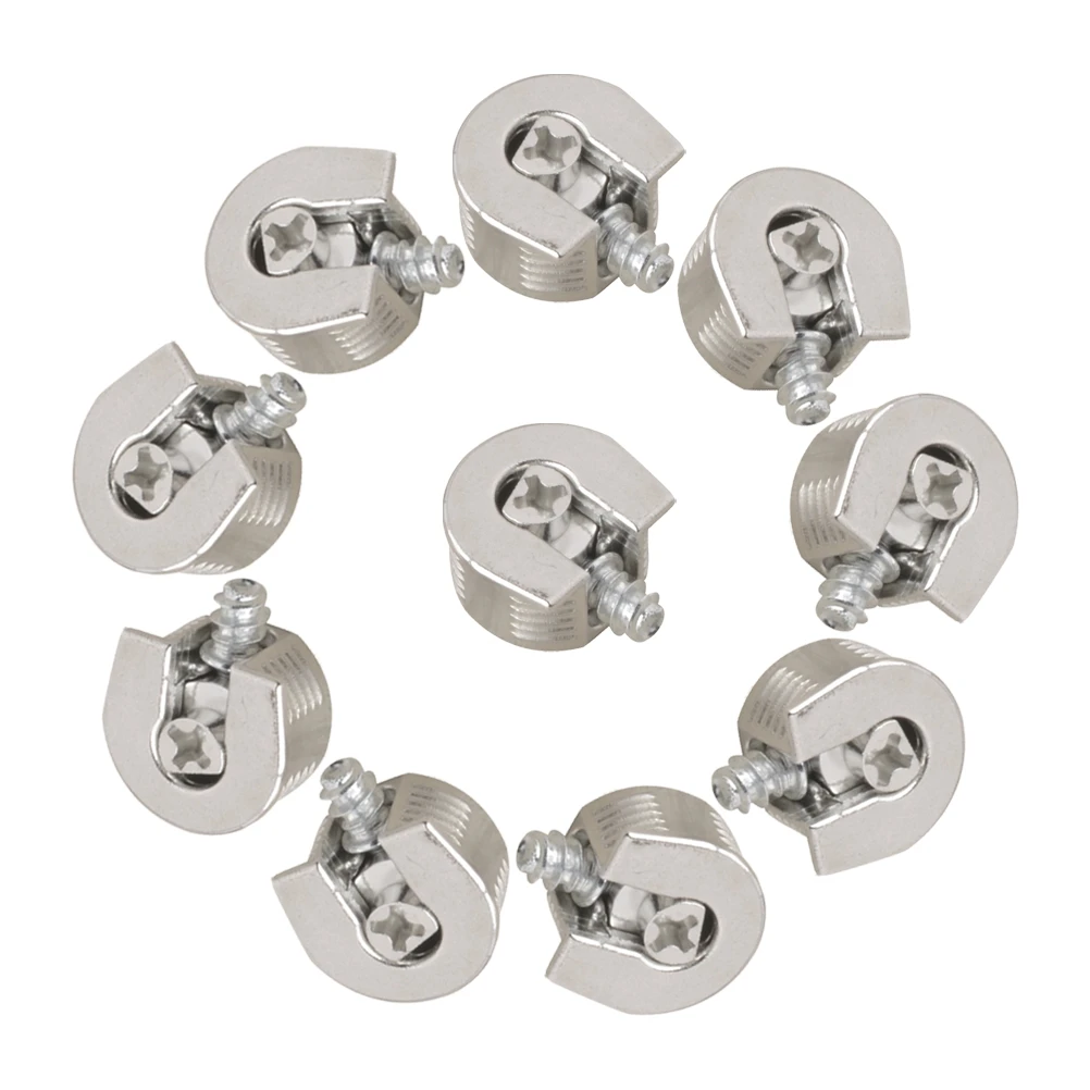 10pcs Layer Board Bracket Zinc Alloy Durable Furniture Connector Eccentric Plate Holder 3in1 Screw Dowel Sturdy Corner Brace 
10pcs Layer Board Bracket Zinc Alloy Durable Furniture Connector Eccentric Plate Holder 3in1 Screw Dowel Sturdy Corner Brace