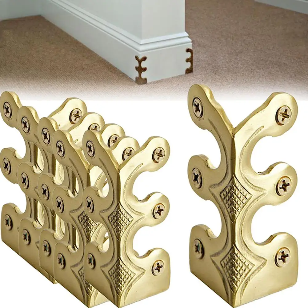 Винтажная твердая латунная плинтусная доска Pro Skiffer, угловые протекторы, лыжители, плинтус, угловые протекторы, твердая латунная плинтусная доска
Винтажная твердая латунная плинтусная доска Pro Skiffer, угловые протекторы, лыжители, плинтус, угловые протекторы, твердая латунная плинтусная доска