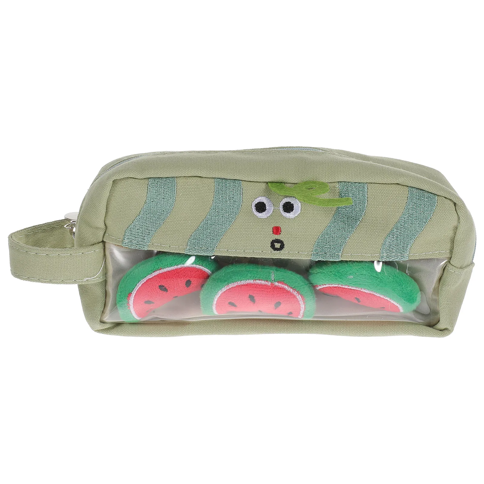 Watermelon Pen Bag Cartoon Pencil Case Cute Stationery Storage Large Capacity Kids Gift Pink Canvas Pencil Pouch Fruit Theme
Watermelon Pen Bag Cartoon Pencil Case Cute Stationery Storage Large Capacity Kids Gift Pink Canvas Pencil Pouch Fruit Theme