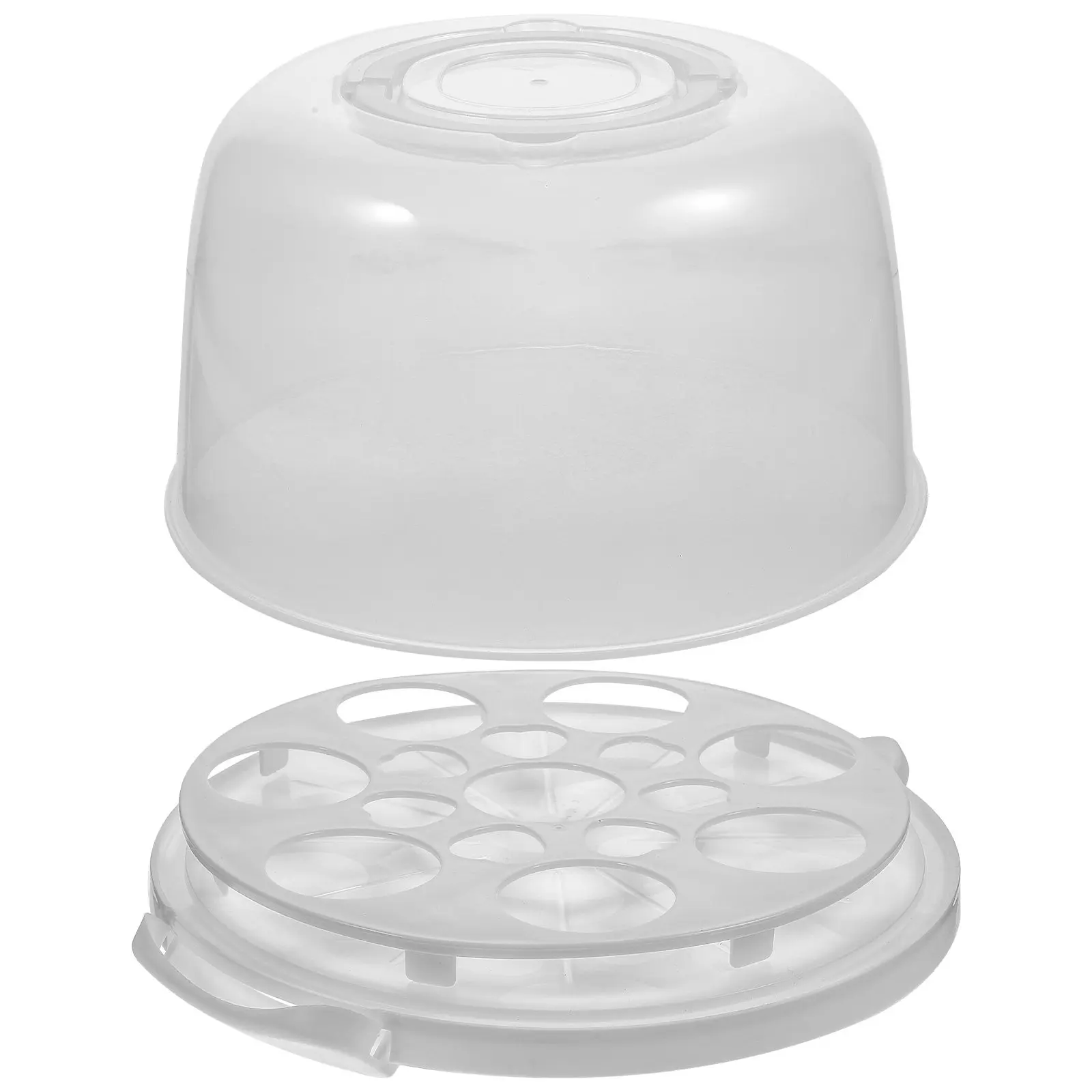 1Set Portable Food-Grade Clear Round Cake Carrier with Lid and Handle for Cakes Cupcakes Pies Muffins Cookies Bread Storage
1Set Portable Food-Grade Clear Round Cake Carrier with Lid and Handle for Cakes Cupcakes Pies Muffins Cookies Bread Storage