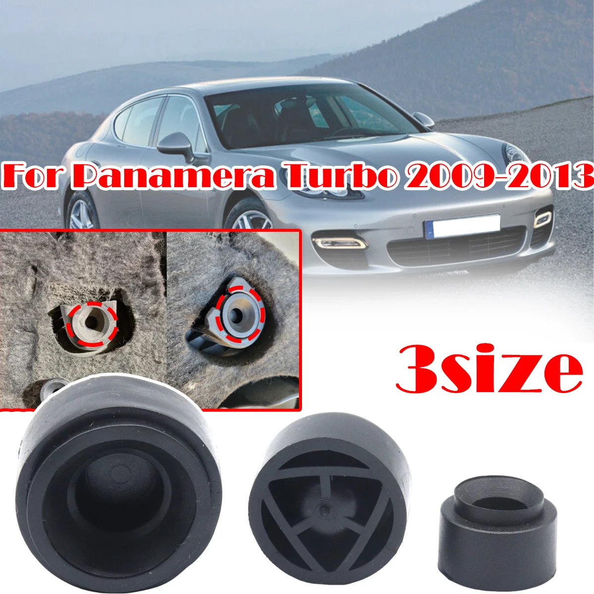 3Size Engine Rubber Mounting Bush for Panamera Turbo Porsche Macan Under Guard Plate Clip Grommet Support Bungs Black Car Parts
3Size Engine Rubber Mounting Bush for Panamera Turbo Porsche Macan Under Guard Plate Clip Grommet Support Bungs Black Car Parts