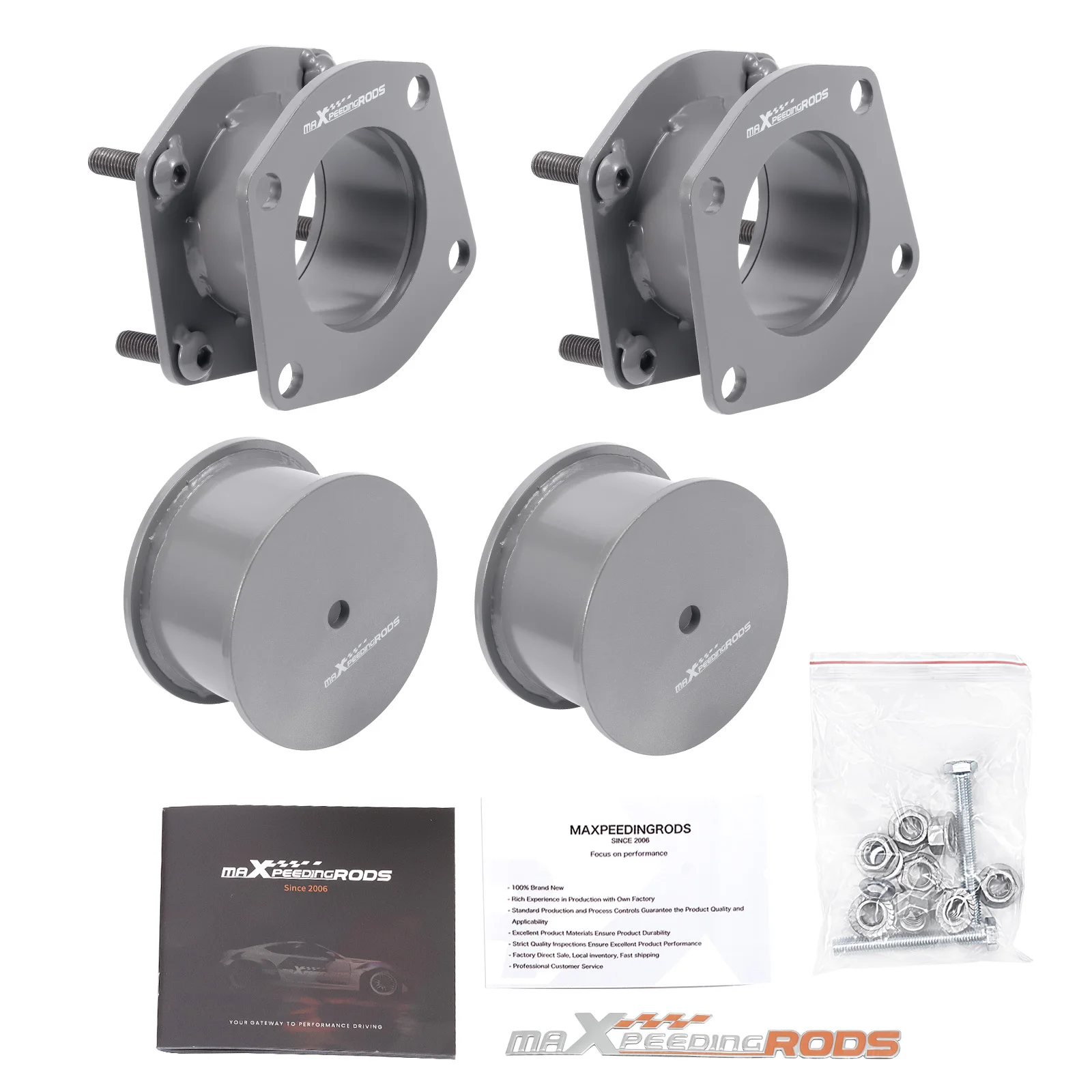 3" Full Lift Kit for Jeep Commander XK Grand Cherokee WK 05-10 Front 3" Rear 3" Level Lift Kit Spacer
3" Full Lift Kit for Jeep Commander XK Grand Cherokee WK 05-10 Front 3" Rear 3" Level Lift Kit Spacer