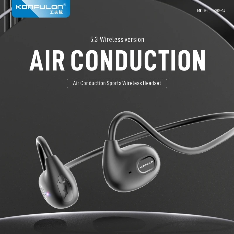 KONFULON Air Conduction Earphone Wireless Neckband Earphone Outdoor Sports Running Earphones 5.3 Version Wireless Headphone
KONFULON Air Conduction Earphone Wireless Neckband Earphone Outdoor Sports Running Earphones 5.3 Version Wireless Headphone