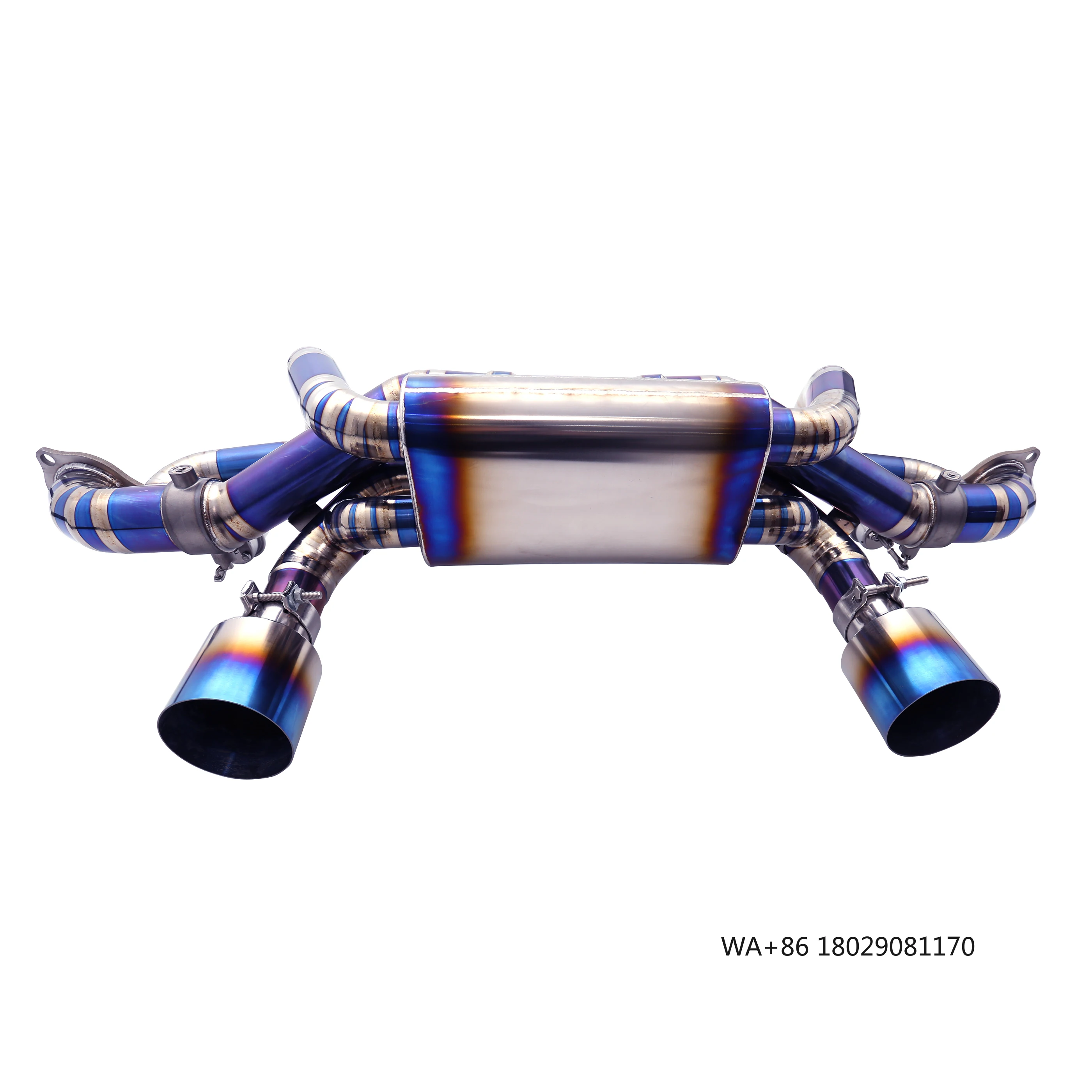 Титановая выхлопная система OEM Catback с дистанционным управлением для 718 GT4 RS 4.0L 2022-2026, выхлопная труба с глушителем
Титановая выхлопная система OEM Catback с дистанционным управлением для 718 GT4 RS 4.0L 2022-2026, выхлопная труба с глушителем