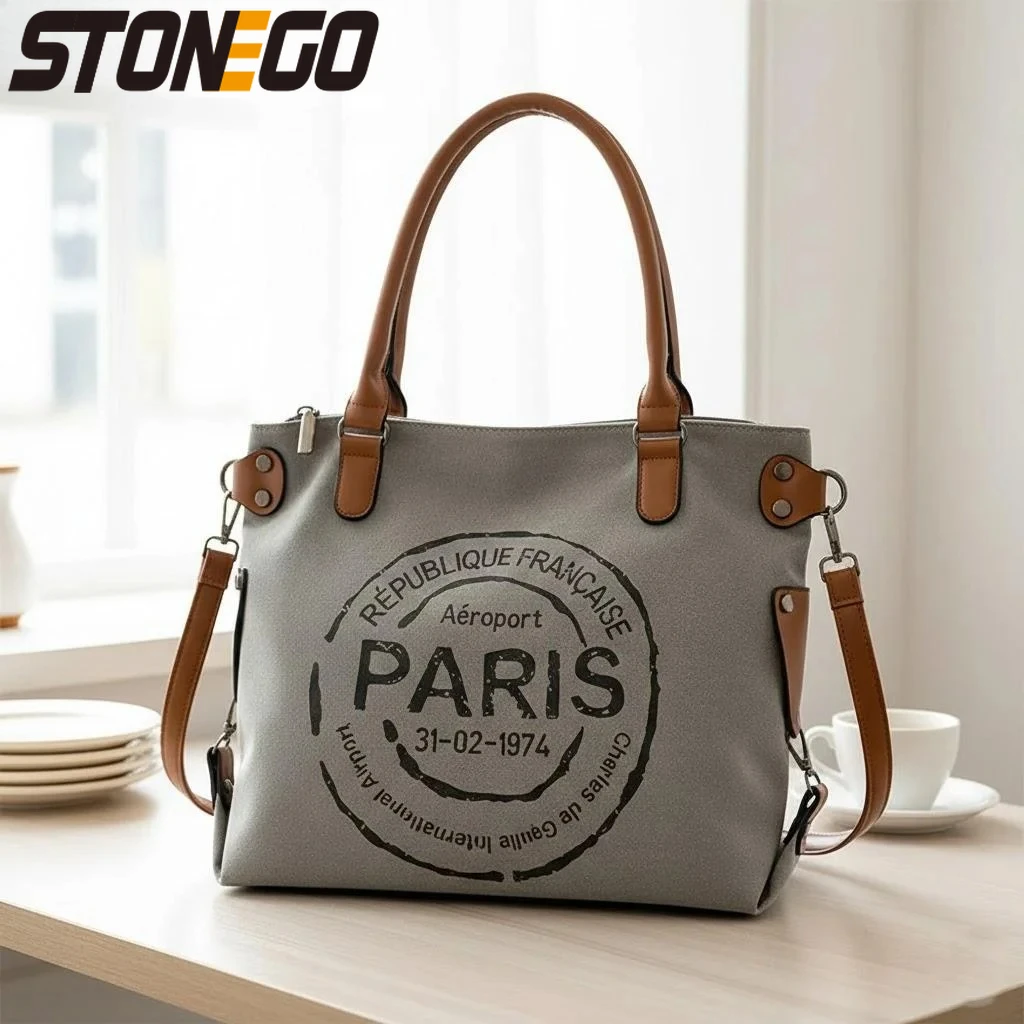 Модная сумка-тоут с надписью, стильная вместительная женская сумка через плечо для отдыха и поездок на работу
Модная сумка-тоут с надписью, стильная вместительная женская сумка через плечо для отдыха и поездок на работу