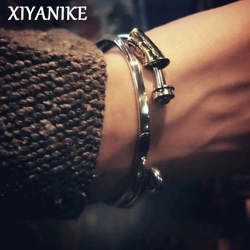 XIYANIKE Vintage Coin Cuff Bracelet For Women Girl Fashion New Jewelry Accessories Party Gift Music Festival pulseras mujer
XIYANIKE Vintage Coin Cuff Bracelet For Women Girl Fashion New Jewelry Accessories Party Gift Music Festival pulseras mujer