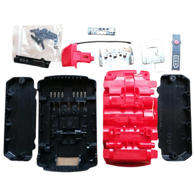 BAT618 Battery Plastic Case PCB Circuit Board LED Indicator for Bosch 18V BAT610 BAT609G BAT618 Li-Ion Battery
BAT618 Battery Plastic Case PCB Circuit Board LED Indicator for Bosch 18V BAT610 BAT609G BAT618 Li-Ion Battery