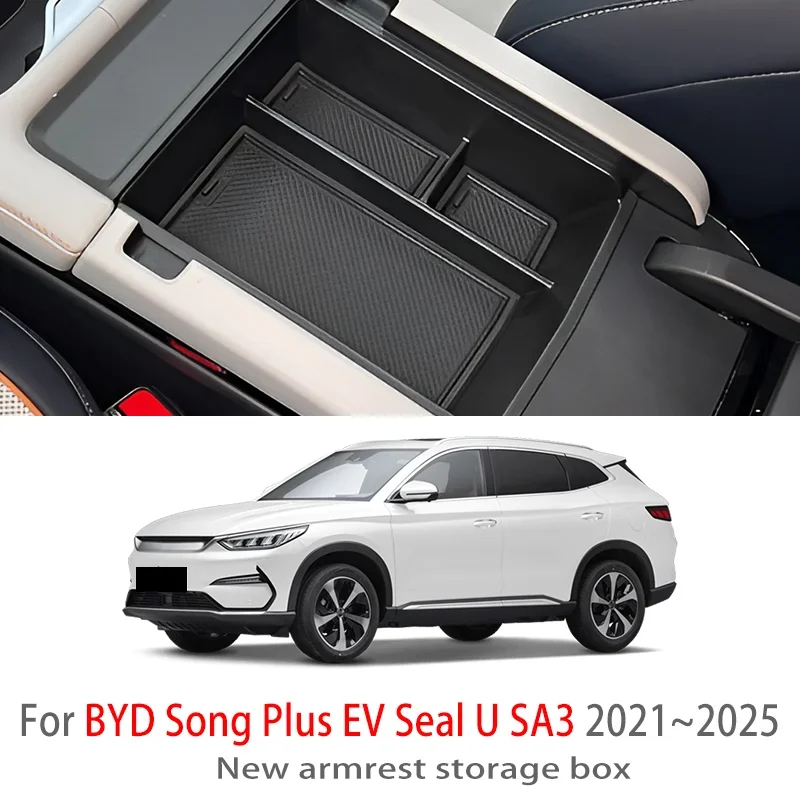 Auto Parts For BYD Song Plus EV Seal U SA3 2021~2025 Car Center Console Armrest Storage Box Multifunctional Interior Accessories
Auto Parts For BYD Song Plus EV Seal U SA3 2021~2025 Car Center Console Armrest Storage Box Multifunctional Interior Accessories