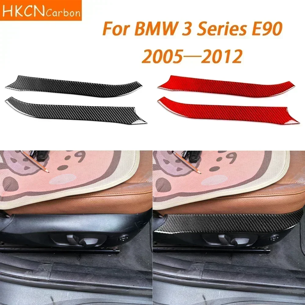 For BMW 3 Series E90 2005-2012 Car Accessories Real Carbon Fiber Interior Front Seat Side Panel Cover Trim Sticker Modification
For BMW 3 Series E90 2005-2012 Car Accessories Real Carbon Fiber Interior Front Seat Side Panel Cover Trim Sticker Modification