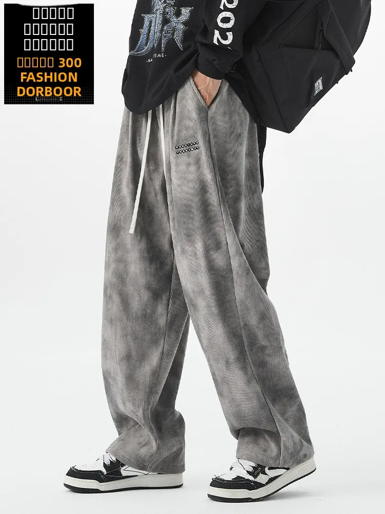 Мужские повседневные брюки больших размеров, модные городские, осенне-зимние, широкие прямые, свободного кроя, спортивные, с манжетами, длинные
Мужские повседневные брюки больших размеров, модные городские, осенне-зимние, широкие прямые, свободного кроя, спортивные, с манжетами, длинные