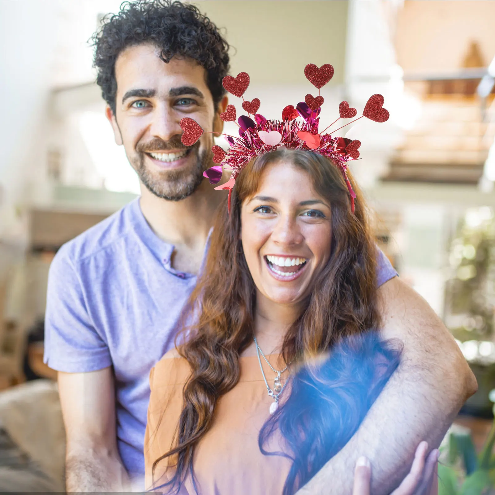 Heart Headband Red Glitter Valentine's Day Hair Accessory Bridal Party Headpiece Festive Heart Hairband for Holiday Wedding
Heart Headband Red Glitter Valentine's Day Hair Accessory Bridal Party Headpiece Festive Heart Hairband for Holiday Wedding