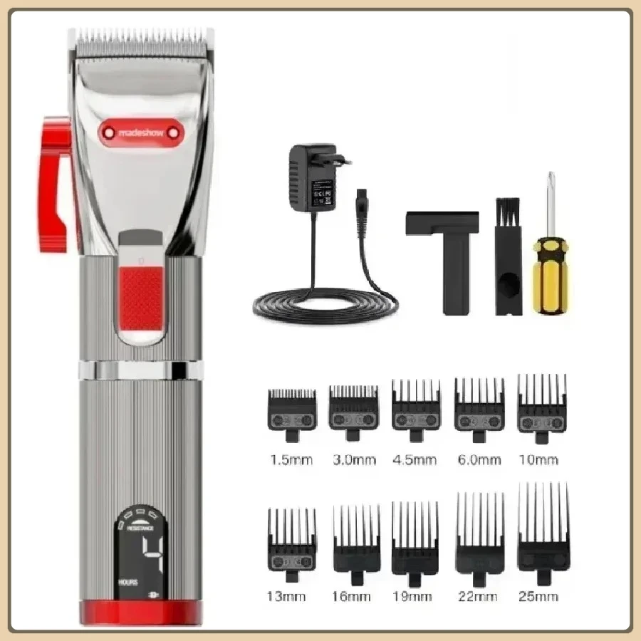Зажим для волос MADESHOW M5 для мужчин, цельнометаллический корпус, беспроводной триммер для волос Baebers, цельнометаллическая машина для стрижки волос
Зажим для волос MADESHOW M5 для мужчин, цельнометаллический корпус, беспроводной триммер для волос Baebers, цельнометаллическая машина для стрижки волос