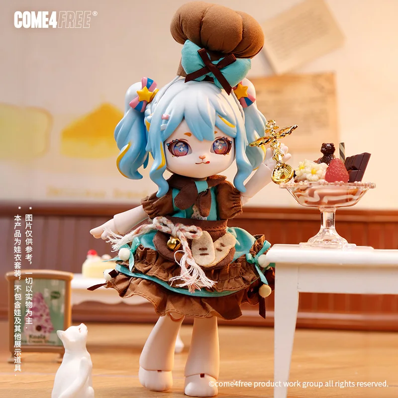 COME4FREE наряд куклы BJD из мятного шоколада для 12/1 OB11, серия десертов, коллекционная кукольная одежда, аксессуар для гардероба
COME4FREE наряд куклы BJD из мятного шоколада для 12/1 OB11, серия десертов, коллекционная кукольная одежда, аксессуар для гардероба