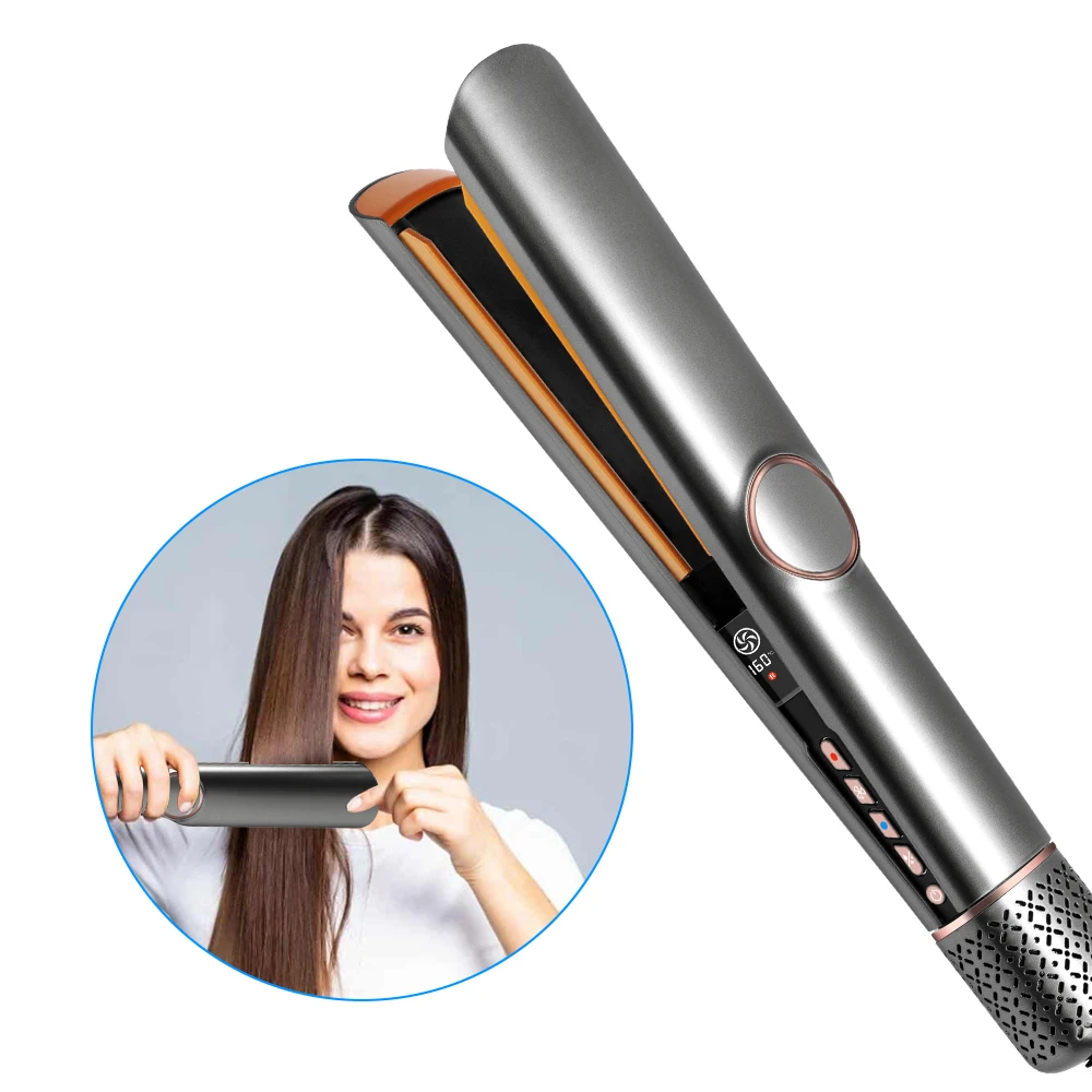 Travel Size Cordless Plancha Para El Pelo Fashion Professional Titanium Flat Iron Wet to Dry Air Hair Straightener
Travel Size Cordless Plancha Para El Pelo Fashion Professional Titanium Flat Iron Wet to Dry Air Hair Straightener