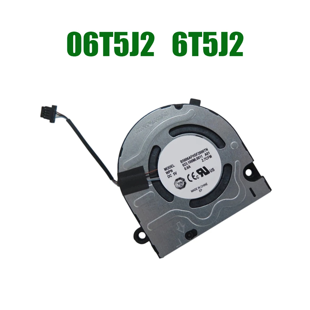 For DELL For Inspiron 13 5310 For Vostro 5310 For Latitude 3320 EG50040S1-CP10-S9A 06T5J2 6T5J2 023.100ML.0021 0.38A CPU Fan
For DELL For Inspiron 13 5310 For Vostro 5310 For Latitude 3320 EG50040S1-CP10-S9A 06T5J2 6T5J2 023.100ML.0021 0.38A CPU Fan