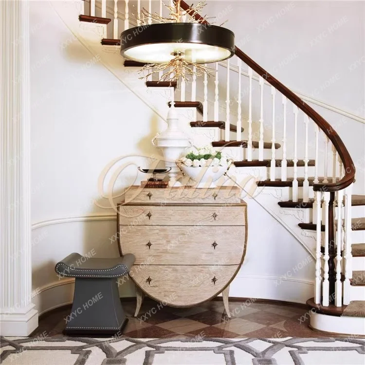 Hh2cc Log porch cabinet light luxury style semi-round partition cabinet locker
Hh2cc Log porch cabinet light luxury style semi-round partition cabinet locker