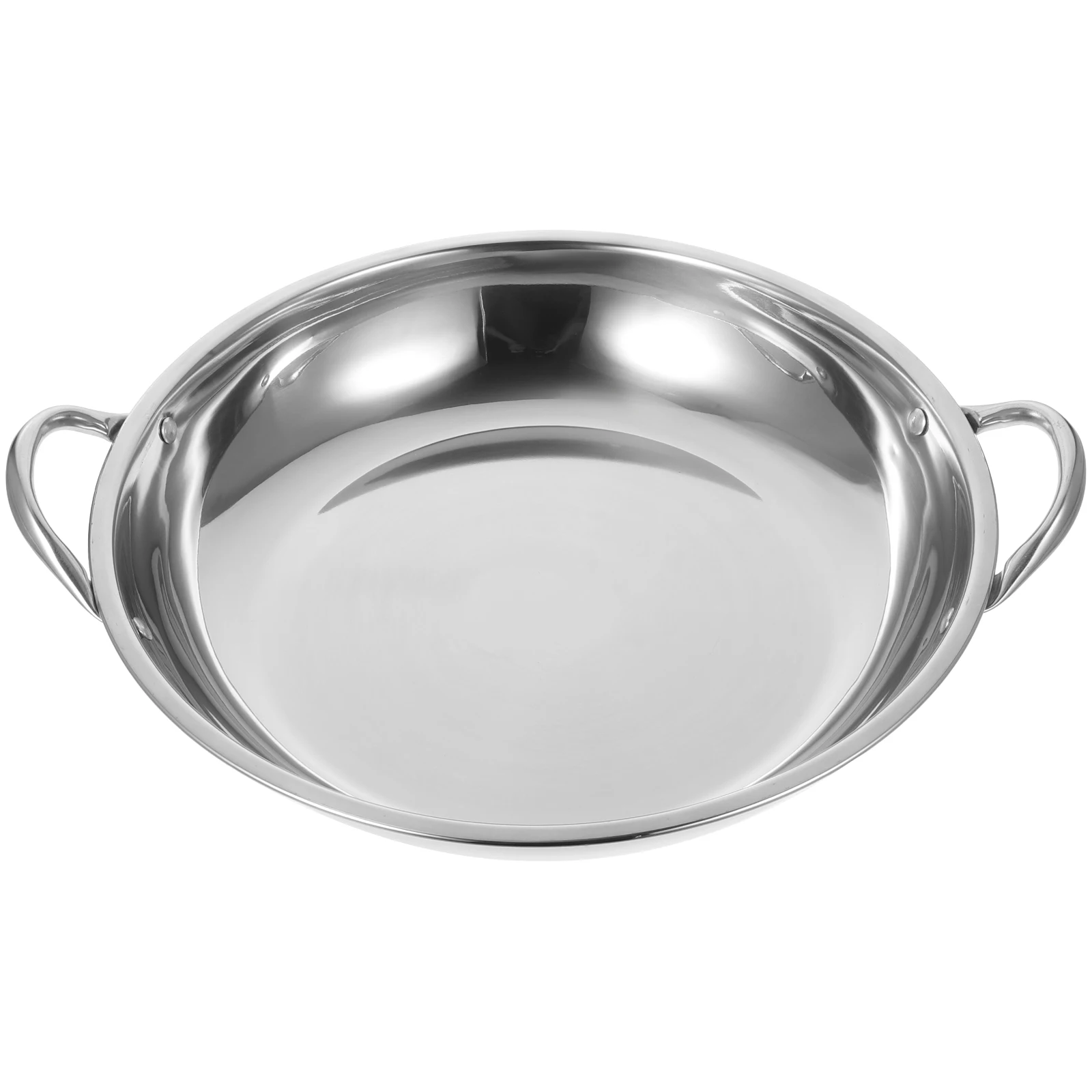 Stainless Steel Anti-overflow Pot 26cm Dry Pan Single Person Cooking Pans Durable Heat Resistant Tripod Griddle Kitchen Cookware
Stainless Steel Anti-overflow Pot 26cm Dry Pan Single Person Cooking Pans Durable Heat Resistant Tripod Griddle Kitchen Cookware