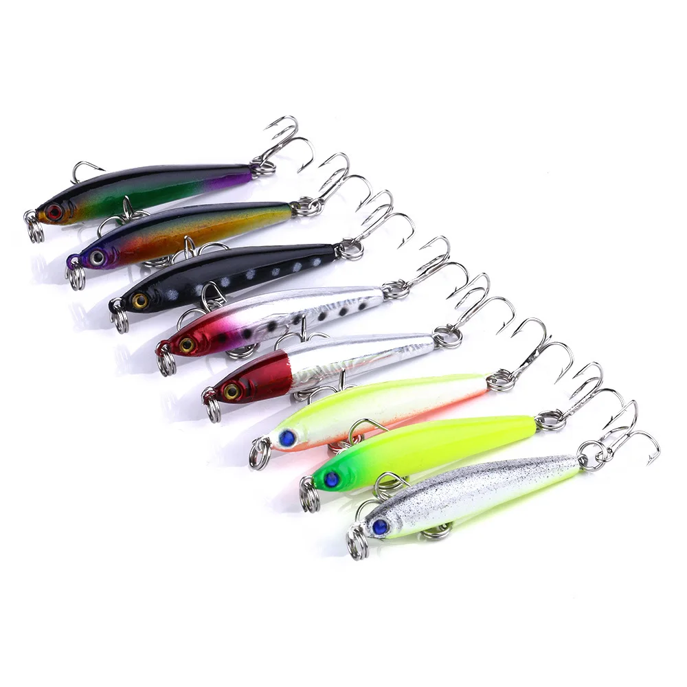 Suspending Minnow Pencil Lure 3.4g Ultra Light Long Cast Slow Sink Hard Bait Bass Trout Freshwater Wholesale Fishing Tackle
Suspending Minnow Pencil Lure 3.4g Ultra Light Long Cast Slow Sink Hard Bait Bass Trout Freshwater Wholesale Fishing Tackle