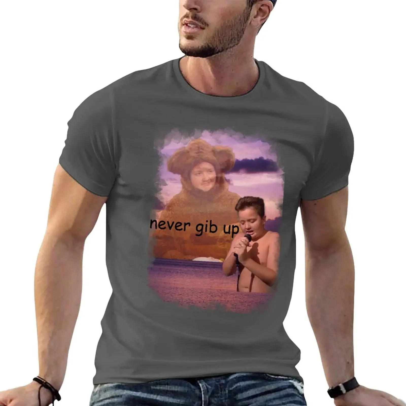 New never gib up gibby T-Shirt plus sizes man t shirt T-shirts oversize men clothings
New never gib up gibby T-Shirt plus sizes man t shirt T-shirts oversize men clothings