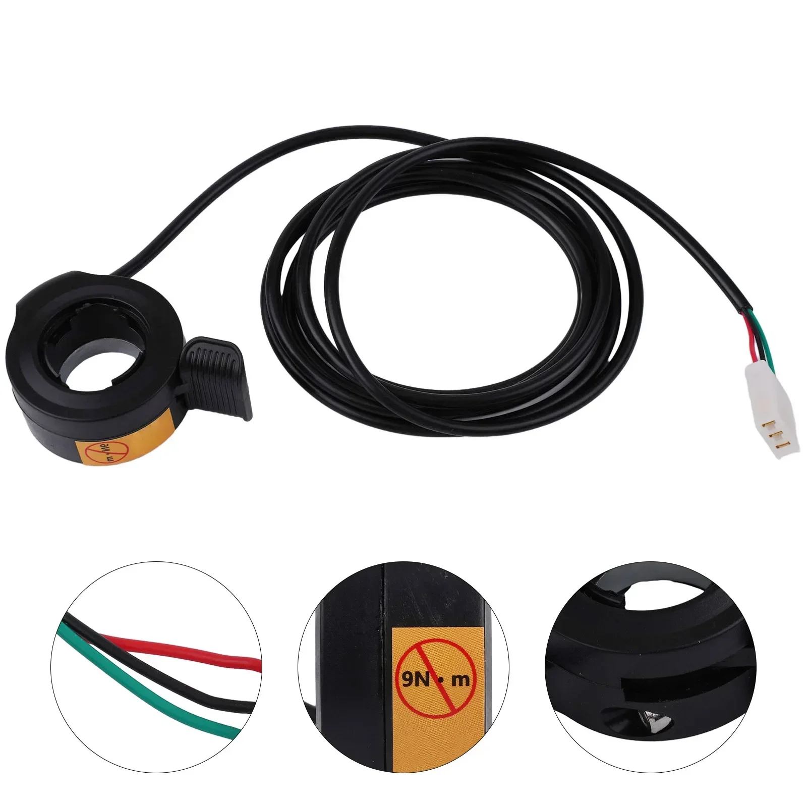 1pcs Thumb Finger Trigger Throttle Fits For Electric Bike Ebike Scooter Black Plastic Ordinary/waterproof E-bikes Accessories
1pcs Thumb Finger Trigger Throttle Fits For Electric Bike Ebike Scooter Black Plastic Ordinary/waterproof E-bikes Accessories