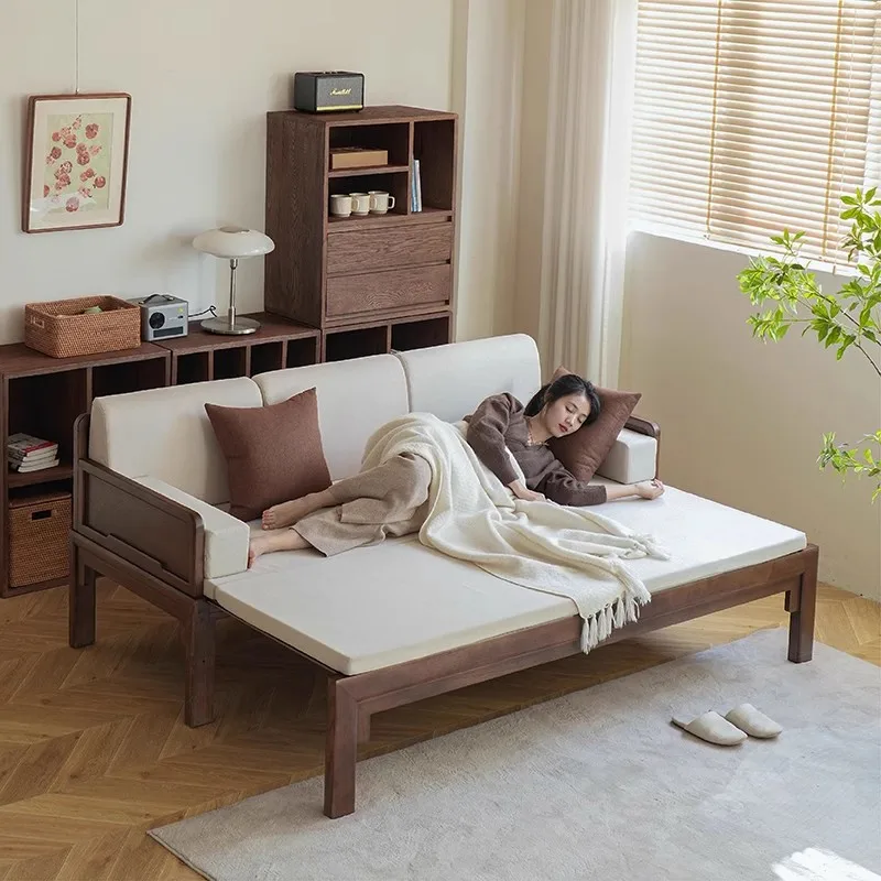 Solid wood sofa bed folding dual-purpose 2024 new simple sitting and lying retractable small apartment living room double
Solid wood sofa bed folding dual-purpose 2024 new simple sitting and lying retractable small apartment living room double