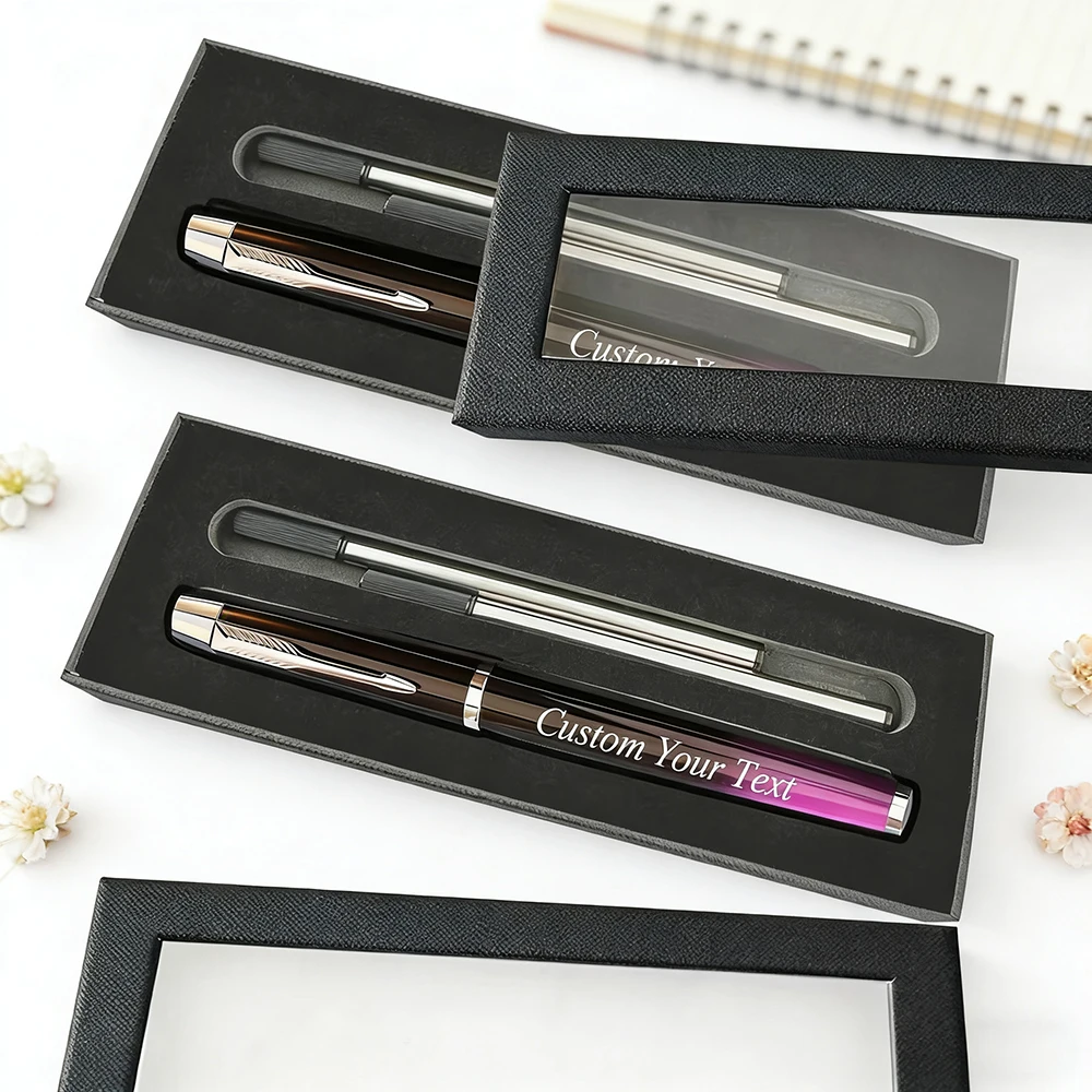 Custom Personalized Gel Pen Gift Box Refills School Supplies Stationary Luxury Supplies Office Accessories Students Ballpoint
Custom Personalized Gel Pen Gift Box Refills School Supplies Stationary Luxury Supplies Office Accessories Students Ballpoint