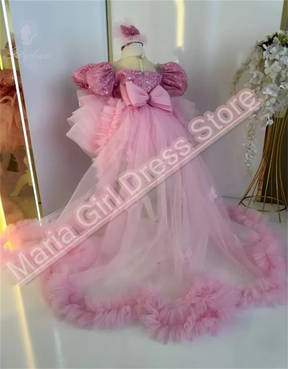 Fluffy Toddler Glitter Pink Baby Girl Birthday Party Tulle Dress Prom Wedding Pageant Custom Evening Dresses
Fluffy Toddler Glitter Pink Baby Girl Birthday Party Tulle Dress Prom Wedding Pageant Custom Evening Dresses