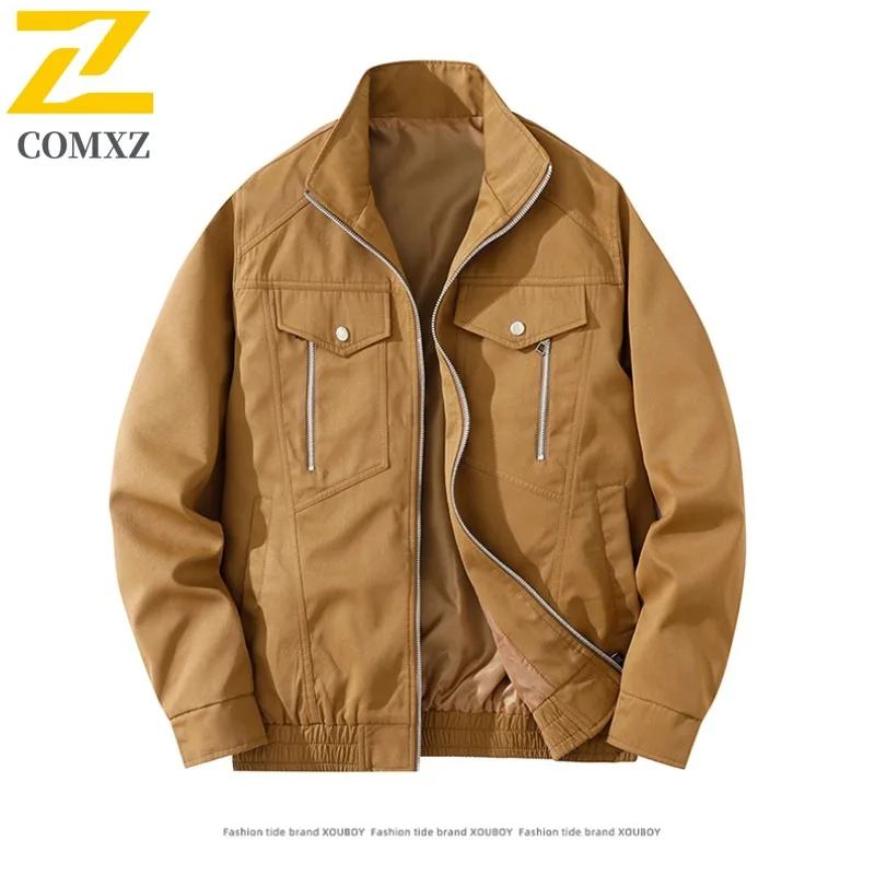 COMXZ парная ветровка, водонепроницаемая ветрозащитная куртка с воротником-стойкой, уличное пальто для пеших прогулок, кемпинга, рыбалки, весенне-осенние куртки 2025
COMXZ парная ветровка, водонепроницаемая ветрозащитная куртка с воротником-стойкой, уличное пальто для пеших прогулок, кемпинга, рыбалки, весенне-осенние куртки 2025