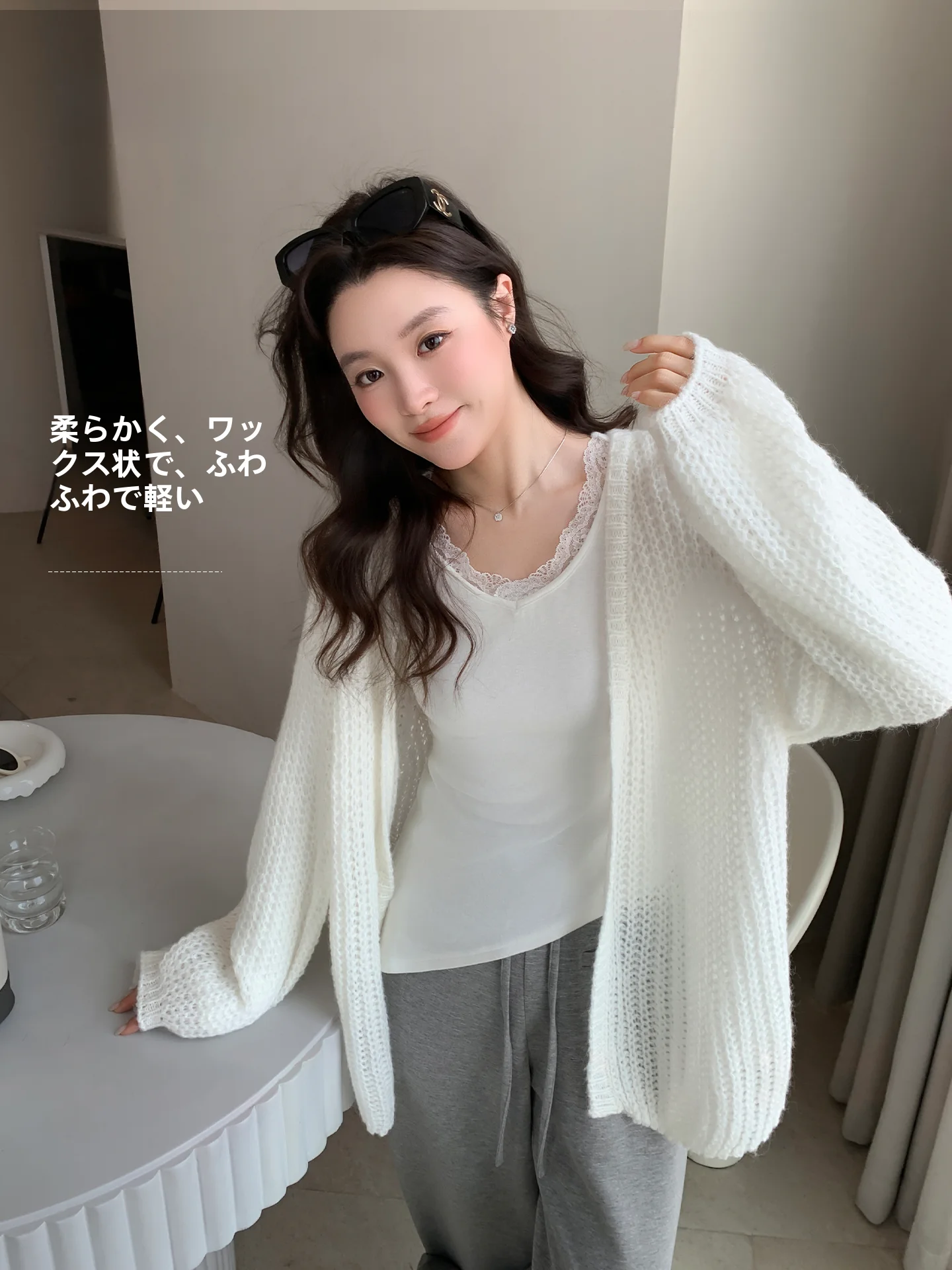 Женский вязаный кардиган Lazy Hollow Out с вырезами, свободный крой, длинный рукав, верхняя одежда, новинка весны, мягкий шерстяной смесовый материал, повседневное пальто
Женский вязаный кардиган Lazy Hollow Out с вырезами, свободный крой, длинный рукав, верхняя одежда, новинка весны, мягкий шерстяной смесовый материал, повседневное пальто