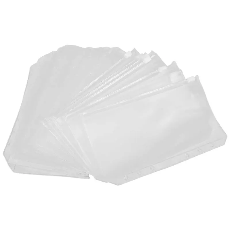 20 шт. конвертов для денег с 6 отверстиями, карманы для бюджетного планировщика, папки на молнии для блокнота формата А6, аксессуары для экономии денег
20 шт. конвертов для денег с 6 отверстиями, карманы для бюджетного планировщика, папки на молнии для блокнота формата А6, аксессуары для экономии денег