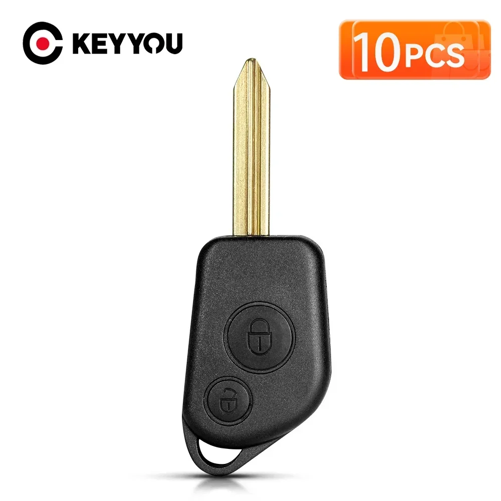 KEYYOU 10PCS For Citroen Elysee Saxo Xsara Picasso Berlingo C2 C3 for Peugeot 106 206 306 205 405 Remote Key Fob Shell Case
KEYYOU 10PCS For Citroen Elysee Saxo Xsara Picasso Berlingo C2 C3 for Peugeot 106 206 306 205 405 Remote Key Fob Shell Case