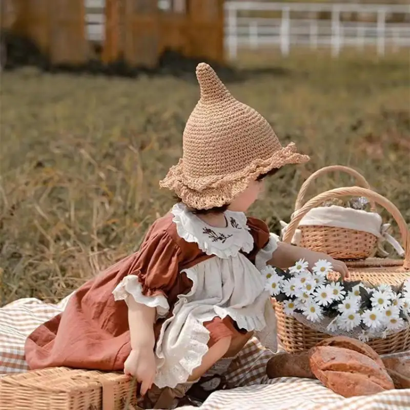 2025 Spring New Baby Kids Hat Handwoven Fisherman Hats Casual Sun Baby Kids Beach Bucket Hat Summer Children's Accessories
2025 Spring New Baby Kids Hat Handwoven Fisherman Hats Casual Sun Baby Kids Beach Bucket Hat Summer Children's Accessories
