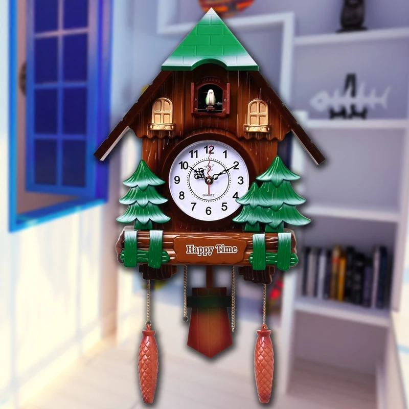 Large 3d Wall Clock Vintage Cuckoo Clock Bell Pendulum Clock Wall Decor Children's Room Bedroom Watch Bird Reloj Gift Idea SC292
Large 3d Wall Clock Vintage Cuckoo Clock Bell Pendulum Clock Wall Decor Children's Room Bedroom Watch Bird Reloj Gift Idea SC292
