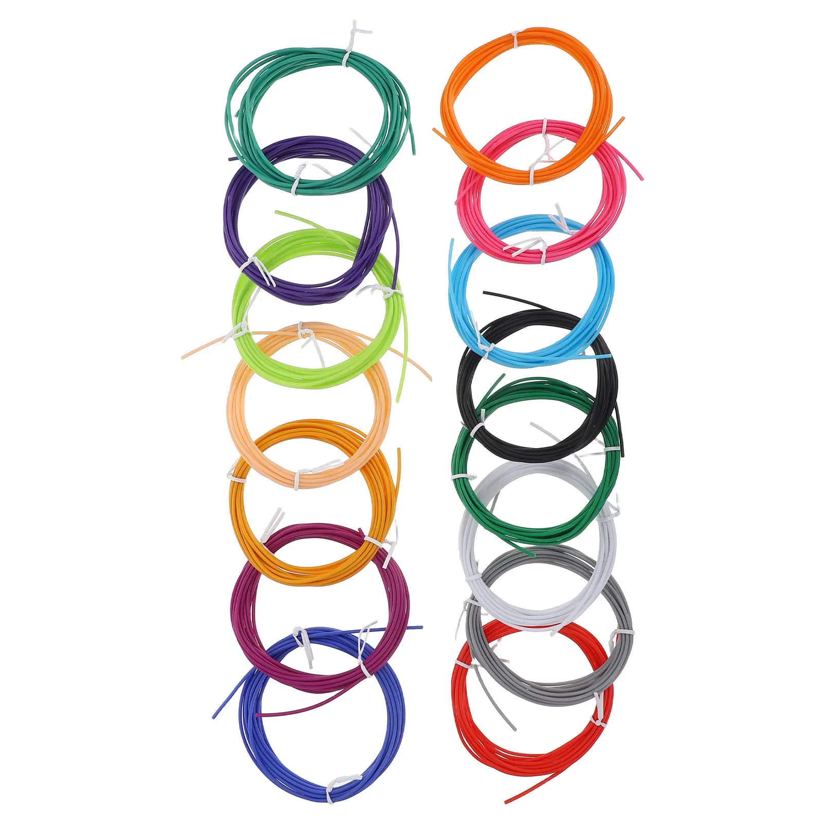 15 рулонов филамента для 3D-ручек, сменные картриджи из PCL-материала для безопасного использования, совместимые с низкотемпературными 3D-ручками Doodler, разноцветные
15 рулонов филамента для 3D-ручек, сменные картриджи из PCL-материала для безопасного использования, совместимые с низкотемпературными 3D-ручками Doodler, разноцветные