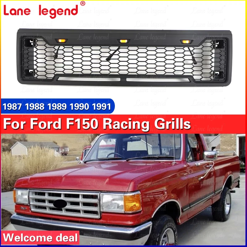 High-end Upgrade Modified Grille For Ford F150 1987-1991 Radiator Trims Cover Racing Grill Mesh Grills Front Bumper Grid
High-end Upgrade Modified Grille For Ford F150 1987-1991 Radiator Trims Cover Racing Grill Mesh Grills Front Bumper Grid
