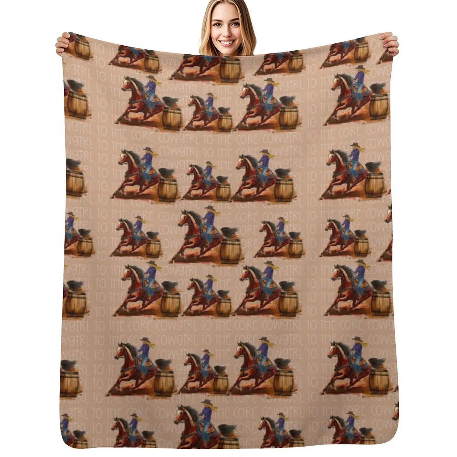 Barrel Racing Cowgirl Throw Blanket Cozy Throw Blanket Birthday Gift for Him Her
Barrel Racing Cowgirl Throw Blanket Cozy Throw Blanket Birthday Gift for Him Her