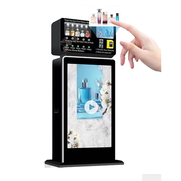 Vertical perfume sprayer vending machine Wall automatic perfume spray perfume vending machine
Vertical perfume sprayer vending machine Wall automatic perfume spray perfume vending machine