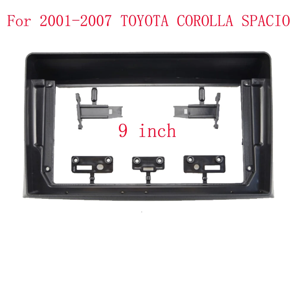 for TOYOTA Corolla Spacio 2001-2007 9 inch Car Fascia Panel Audio Console GPS Navigation Facia Dash Kit Face Plate Trim Bezel
for TOYOTA Corolla Spacio 2001-2007 9 inch Car Fascia Panel Audio Console GPS Navigation Facia Dash Kit Face Plate Trim Bezel