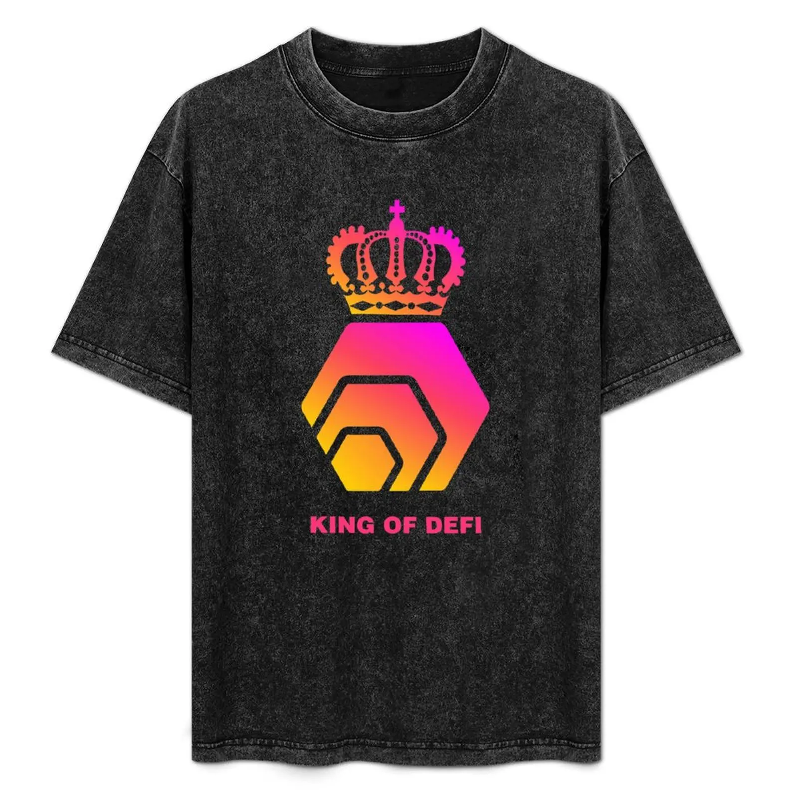 HEX Cryptocurrency Logo - King of DEFI T-Shirt Comfortable Work Wear Tee
HEX Cryptocurrency Logo - King of DEFI T-Shirt Comfortable Work Wear Tee