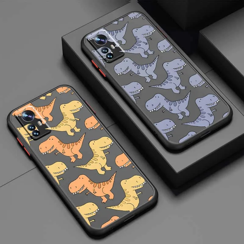 Cartoon Dinosaur Pattern Cover Gift For Xiaomi 15T 14T 13 13T 12 11 Pro Lite Ultra Frosted Translucent Phone Case
Cartoon Dinosaur Pattern Cover Gift For Xiaomi 15T 14T 13 13T 12 11 Pro Lite Ultra Frosted Translucent Phone Case
