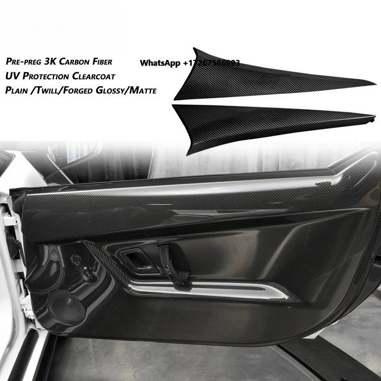 AISKA Real Dry Carbon Fiber Door Trim Panels Interior Covers Inserts for Aventador 2012-2022 Body Parts
AISKA Real Dry Carbon Fiber Door Trim Panels Interior Covers Inserts for Aventador 2012-2022 Body Parts