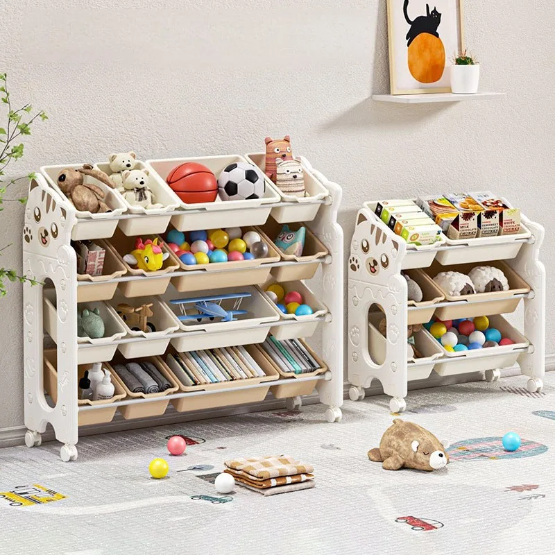 3/4 Layers Storage Holders Movable Storage Racks Large Capacity Organizer Shelves with Wheels Living Room Organizer Stand
3/4 Layers Storage Holders Movable Storage Racks Large Capacity Organizer Shelves with Wheels Living Room Organizer Stand