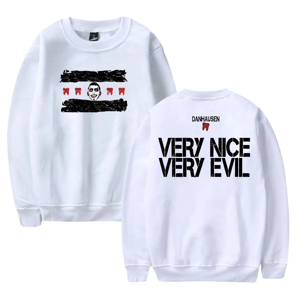 Danhausen Very Nice Very Evil Merch 2026 Crewneck Long Sleeve Streetwear Women Men Pullover Sweatshirts
Danhausen Very Nice Very Evil Merch 2026 Crewneck Long Sleeve Streetwear Women Men Pullover Sweatshirts