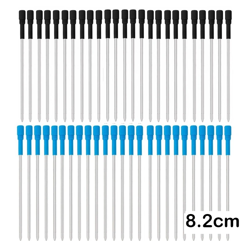 5/10/50 PCS Ballpoint Pen Refills 82mm Pen Refill Metal Blue Black Pen Refills Gifts School Office Supplies Stationery
5/10/50 PCS Ballpoint Pen Refills 82mm Pen Refill Metal Blue Black Pen Refills Gifts School Office Supplies Stationery