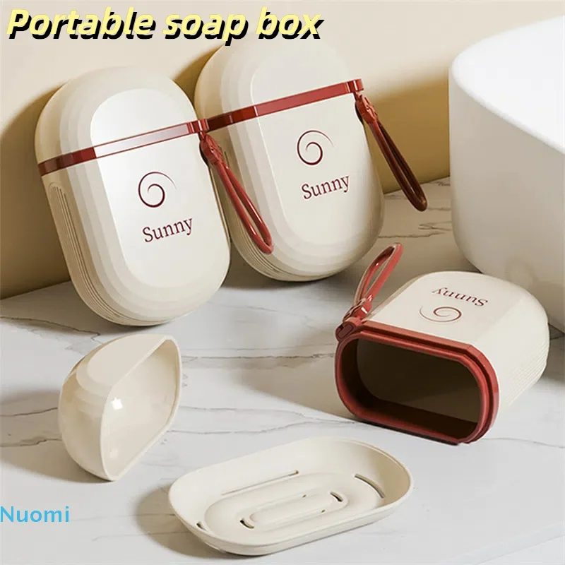 Travel Soap Dish Portable Soap Storage Box Sealed Waterproof Soap Holder With Drain Water Container Bathroom Supplies Camping
Travel Soap Dish Portable Soap Storage Box Sealed Waterproof Soap Holder With Drain Water Container Bathroom Supplies Camping