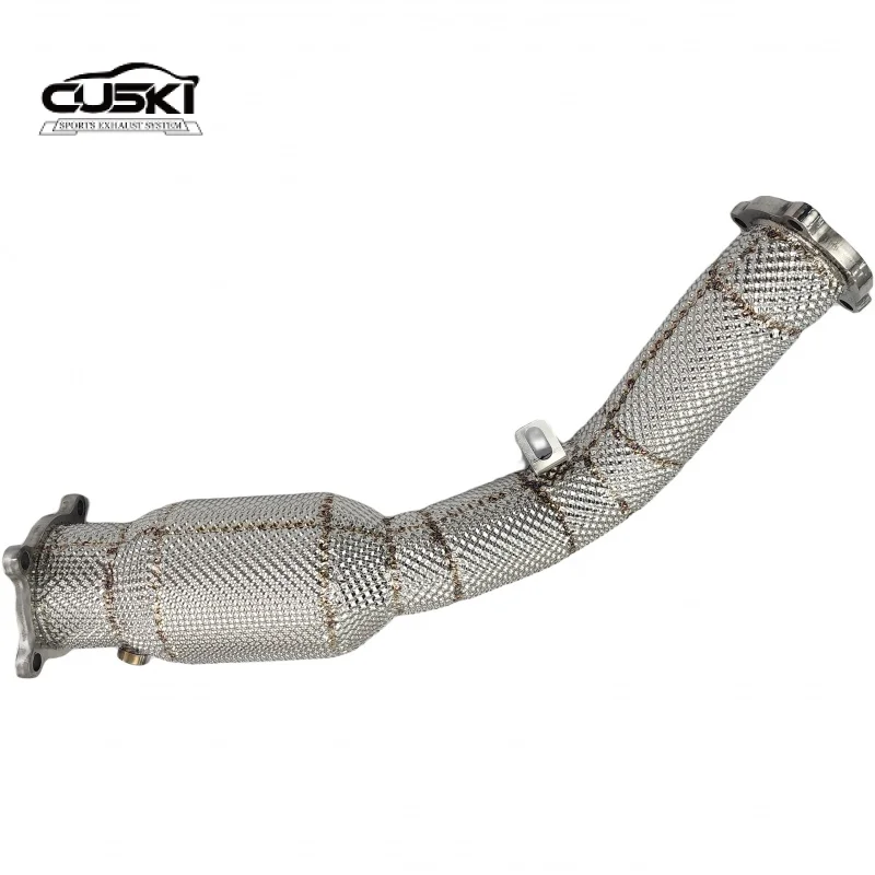 High Performance Exhaust Downpipe For AUDI A4/A5/B8 1.8T 2.0T 2008-2017 quality catted downpipe Exhaust Pipe system
High Performance Exhaust Downpipe For AUDI A4/A5/B8 1.8T 2.0T 2008-2017 quality catted downpipe Exhaust Pipe system