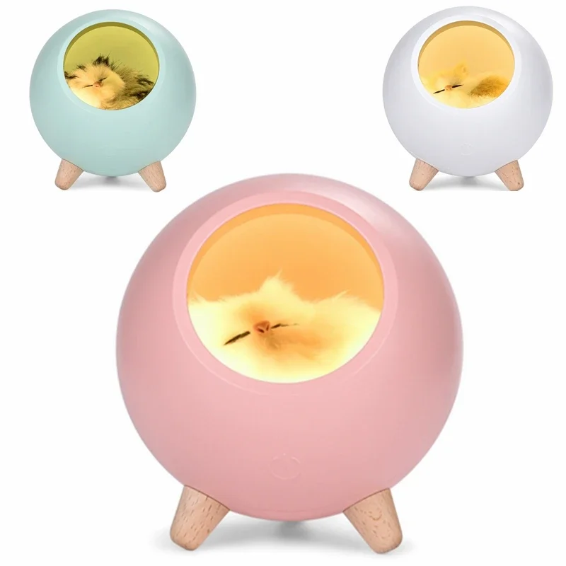LED Cat light USB touch night light bionic cat smart dimming atmosphere lamp living room bedroom decoration lamps holiday gift
LED Cat light USB touch night light bionic cat smart dimming atmosphere lamp living room bedroom decoration lamps holiday gift